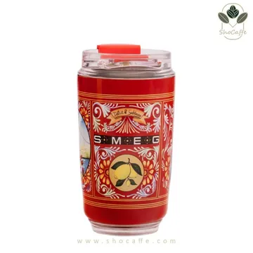 تراول ماگ اسمگ دولچه گابانا قرمز مدل DG-648 گنجایش 240میلی لیتر